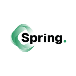 spring logo website